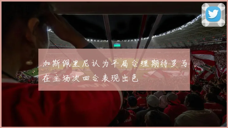 加斯佩里尼认为平局合理期待罗马在主场次回合表现出色