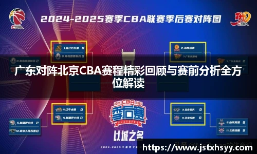 广东对阵北京CBA赛程精彩回顾与赛前分析全方位解读